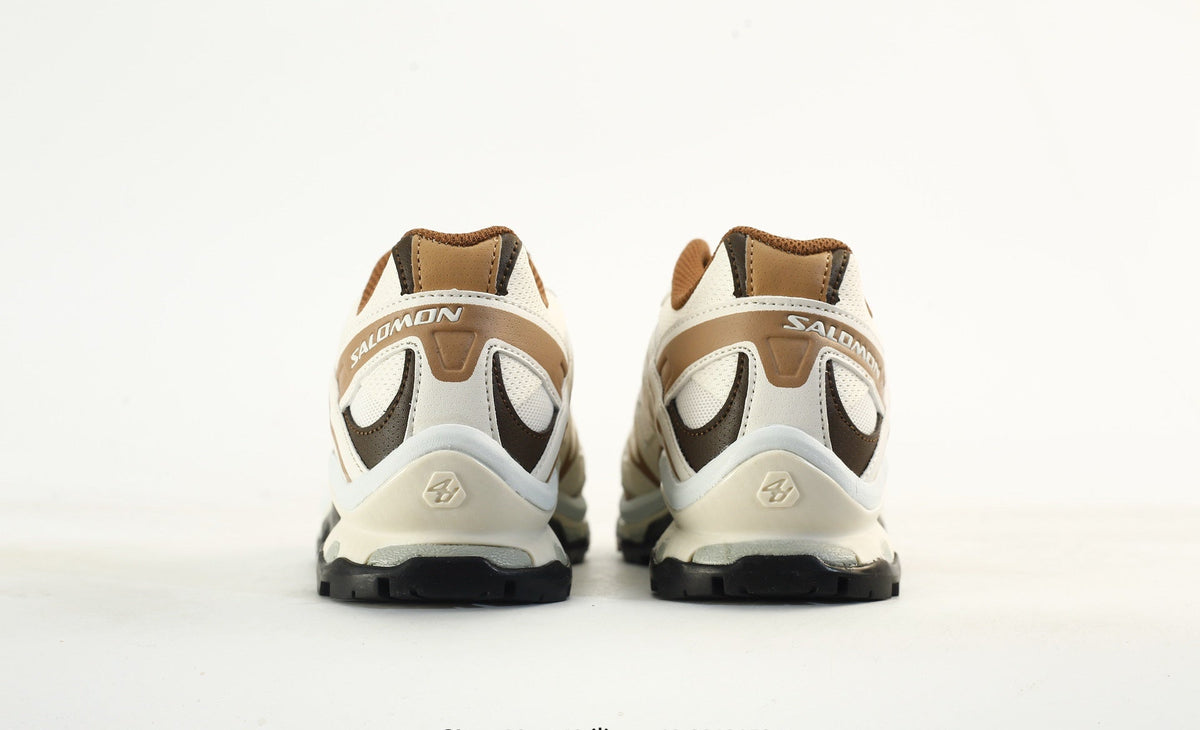 Salomon XT QUEST Trail Hiking Shoes "White Brown"- outdoor hiking shoes/Women's Shoe Sale / Men's Shoe Sale