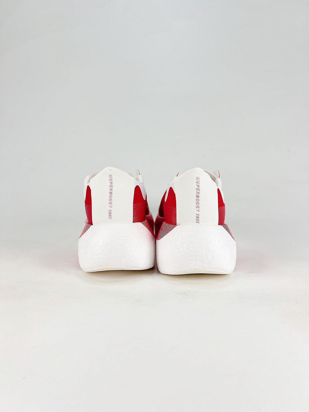 adidas Hyperboost Edge "White Red" Unisex Running Shoes-Classic sneakers，Adidas Women's Shoe Sale / Men's Shoe Sale