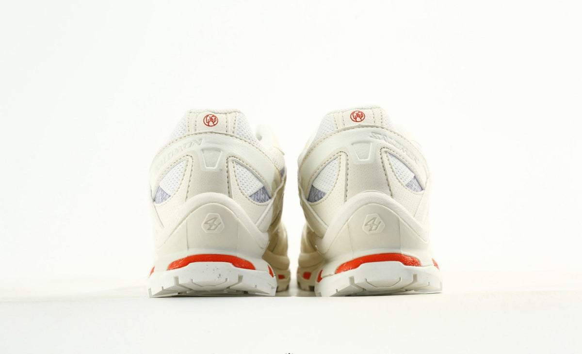 Salomon XT QUEST Trail Hiking Shoes "White Grey Orange"- outdoor hiking shoes/Women's Shoe Sale / Men's Shoe Sale
