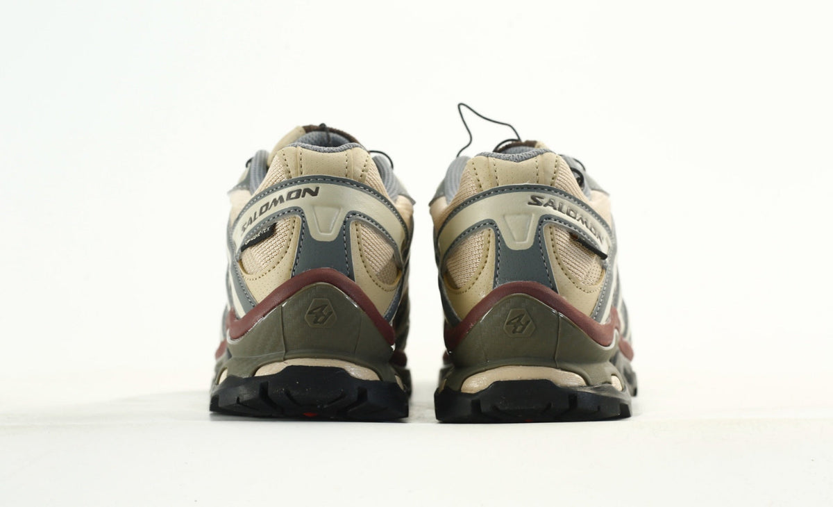 Salomon XT-Quest GORE-TEX Trail Running & Hiking Sneakers, “Gull/Plum Kitten/Black”
