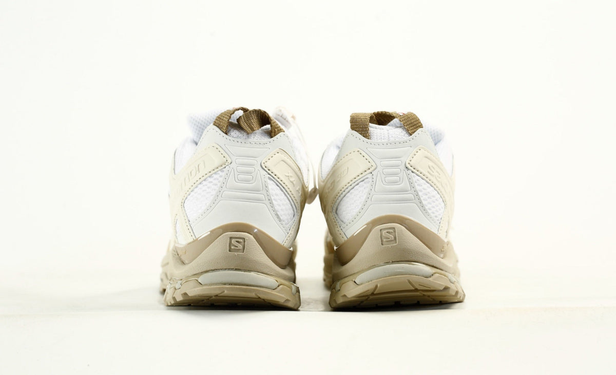 Salomon XA PRO 3D Trail Running Shoes "White Beige Red"- outdoor hiking shoes/Women's Shoe Sale / Men's Shoe Sale