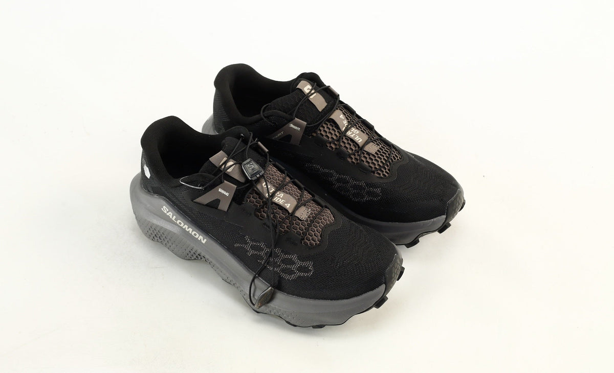Salomon Ultra Glide 4 Men's Trail Running Shoes "Black / Magnet"- outdoor hiking shoes/Women's Shoe Sale / Men's Shoe Sale