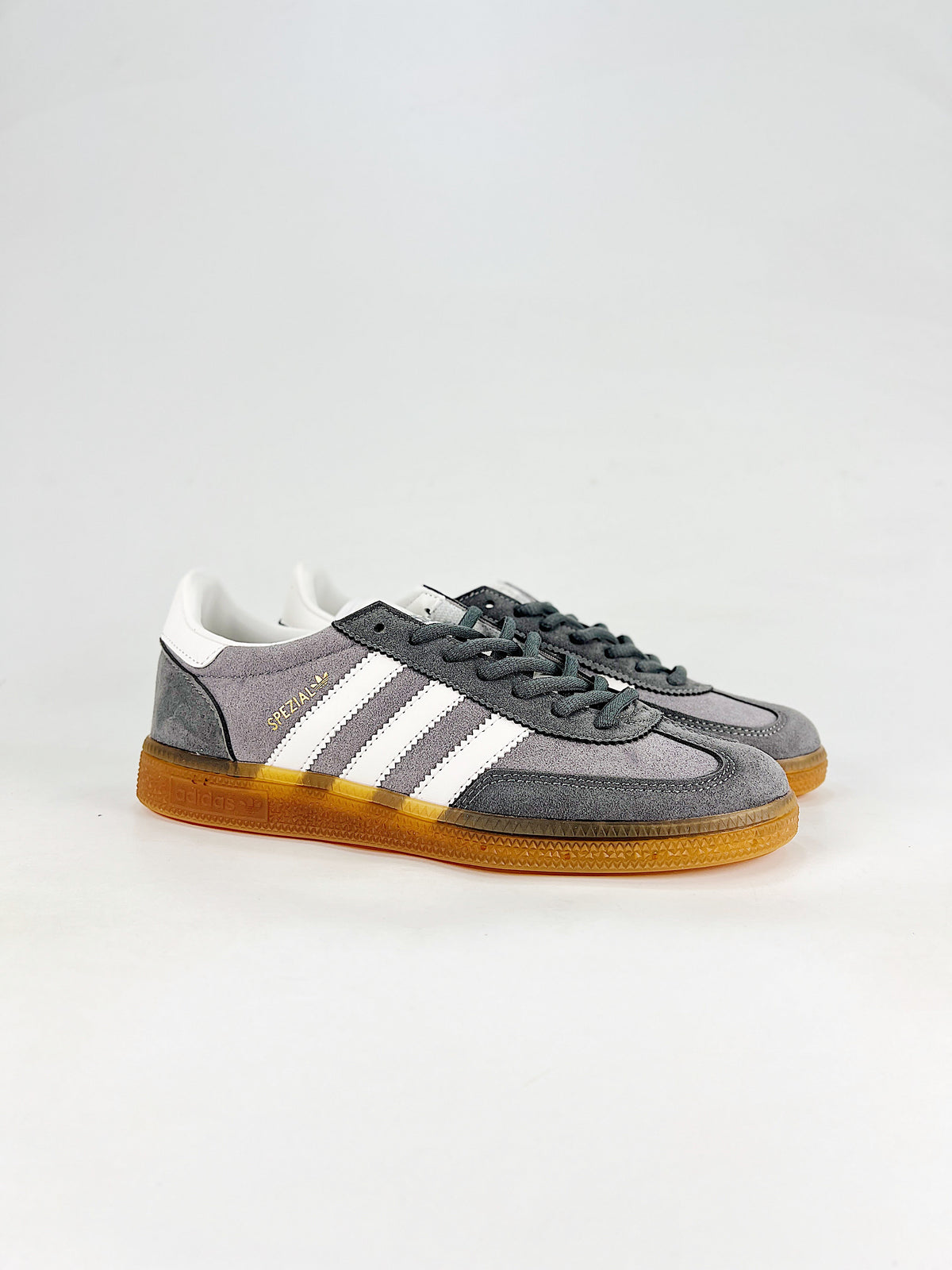 Adidas Originals Handball Spezial "Grey White Gum" Sneakers-Classic sneakers，Adidas Women's Shoe Sale / Men's Shoe Sale