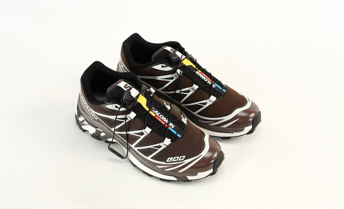 Salomon S-LAB XT-6 Men Women Outdoor Trail Running Shoes "Brown White"