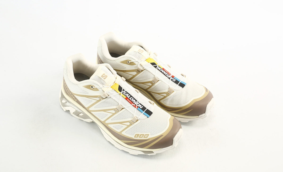 Salomon S-LAB XT-6 Men's Trail Running Hiking Shoes "Cream Khaki Brown"- outdoor hiking shoes/Women's Shoe Sale / Men's Shoe Sale