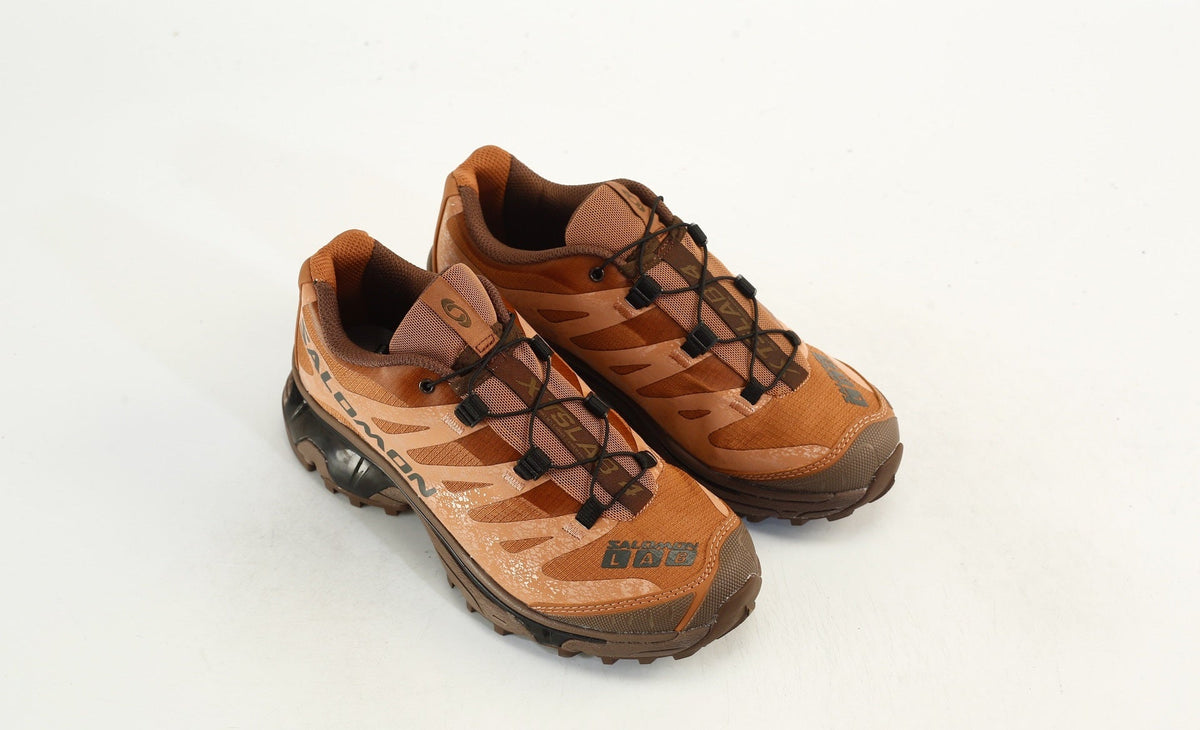 Salomon XT-4 S/LAB OG Men's Trail Running Sneakers "Rust Brown"- outdoor hiking shoes/Women's Shoe Sale / Men's Shoe Sale