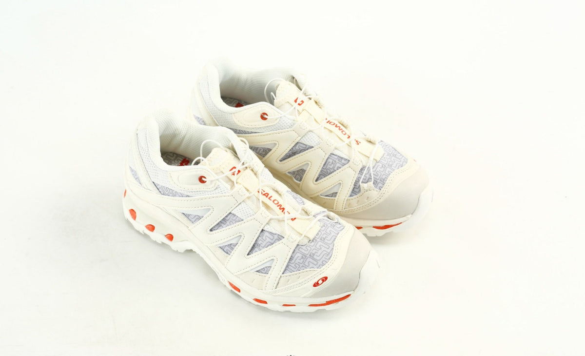 Salomon XT QUEST Trail Hiking Shoes "White Grey Orange"- outdoor hiking shoes/Women's Shoe Sale / Men's Shoe Sale