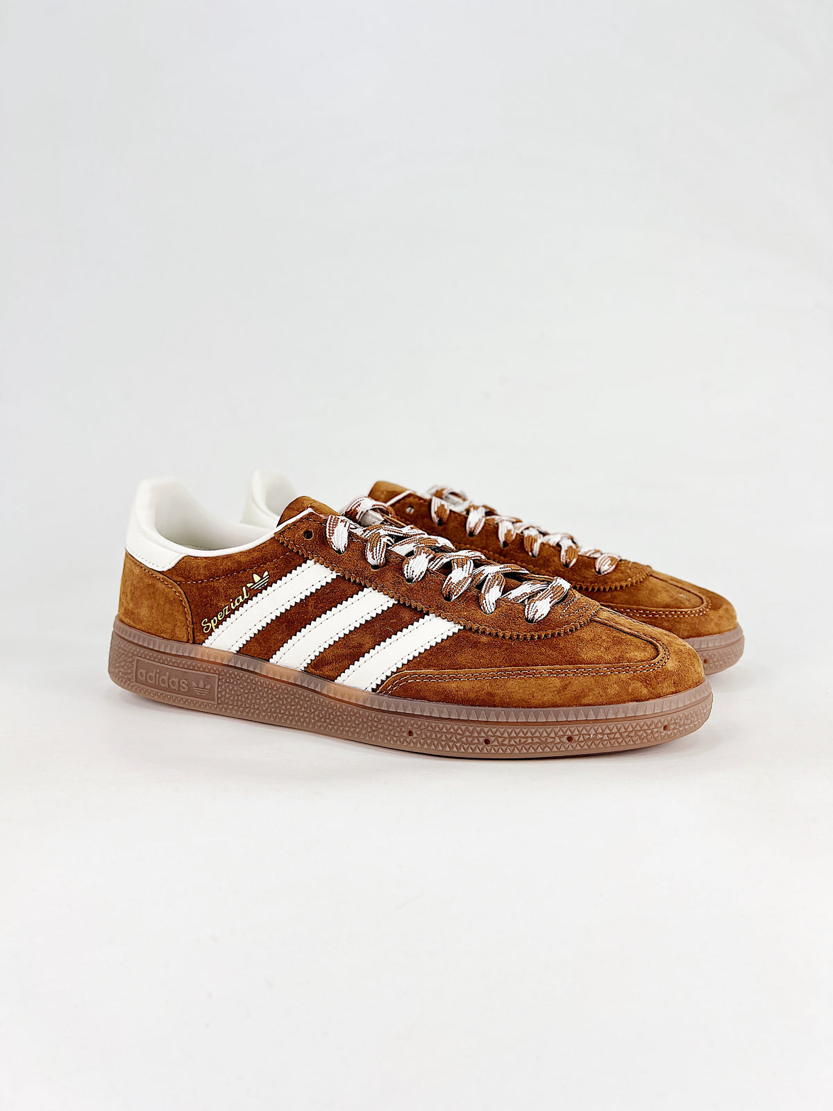 Adidas Handball Spezial Sneakers "Brown White"-Classic sneakers，Adidas Women's Shoe Sale / Men's Shoe Sale
