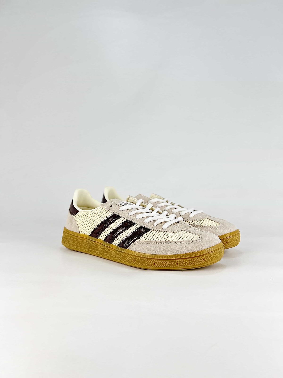 Adidas Handball Spezial Mesh Sneakers "Cream Beige"-Classic sneakers，Adidas Women's Shoe Sale / Men's Shoe Sale