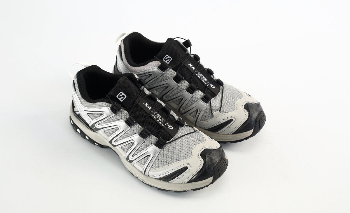 Salomon XA PRO 3D Trail Running Shoes "Silver Grey Black"- outdoor hiking shoes/Women's Shoe Sale / Men's Shoe Sale