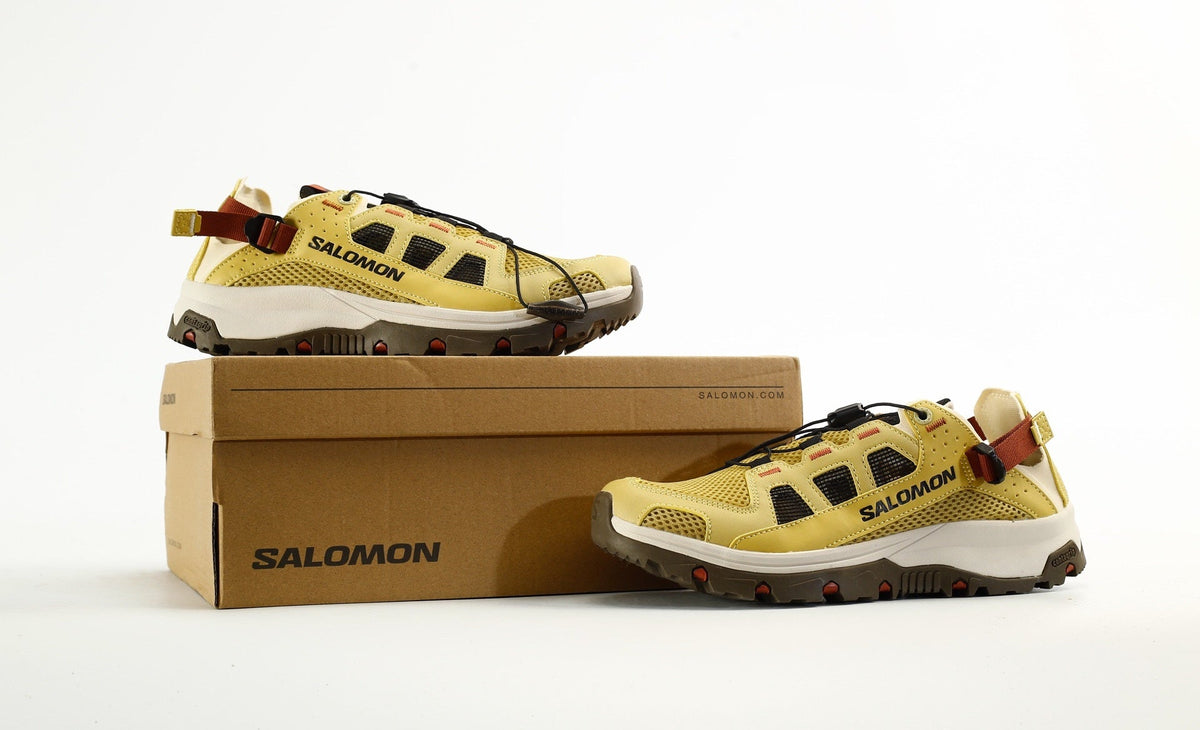 Salomon Techamphibian 5 Water Hiking Sandals "Pale Yellow"- outdoor hiking shoes/Women's Shoe Sale / Men's Shoe Sale