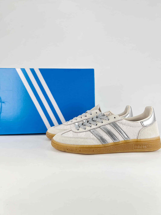 Adidas Handball Spezial x Liberty London "Cream White Floral Silver" Sneakers-Classic sneakers，Adidas Women's Shoe Sale / Men's Shoe Sale