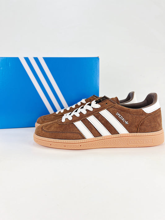 Adidas Handball Spezial Suede Sneakers "Brown White"-Classic sneakers，Adidas Women's Shoe Sale / Men's Shoe Sale