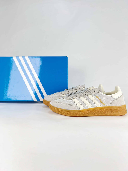 Adidas Handball Spezial Suede Sneakers "Light Gray Lace"-Classic sneakers，Adidas Women's Shoe Sale / Men's Shoe Sale