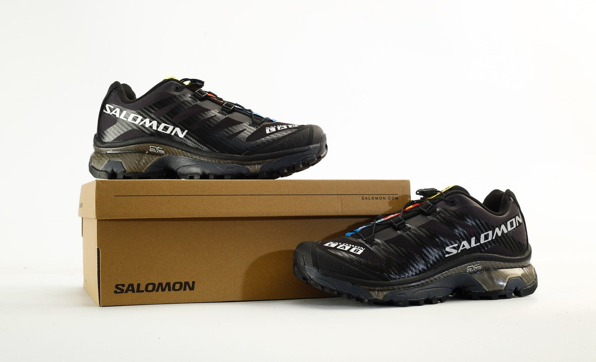 Salomon XT-4 S/LAB OG Men's Trail Running Sneakers "Black Carbon Fiber"- outdoor hiking shoes/Women's Shoe Sale / Men's Shoe Sale