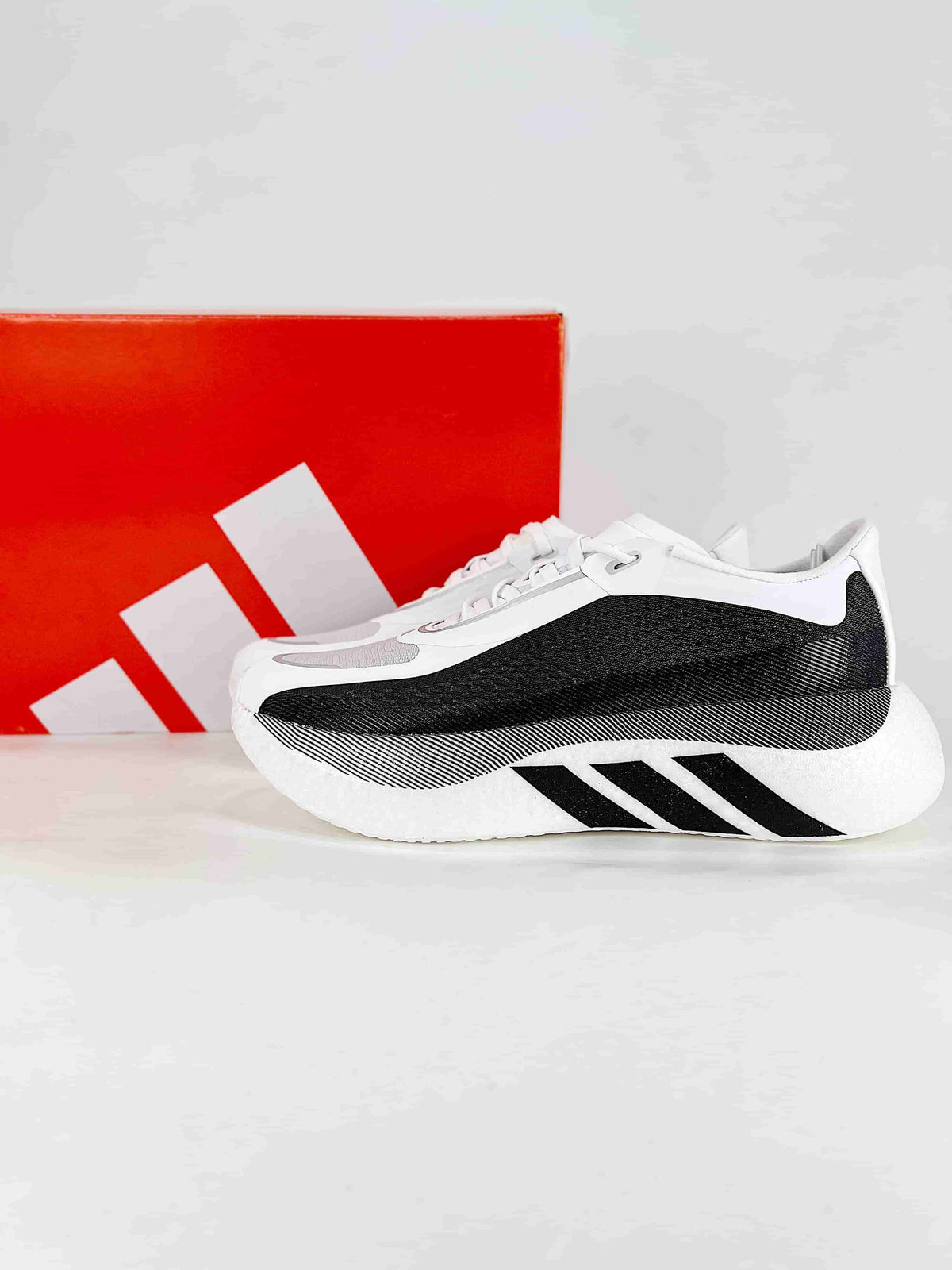 Adidas Hyperboost Pro "White Black"-Classic sneakers，Adidas Women's Shoe Sale / Men's Shoe Sale