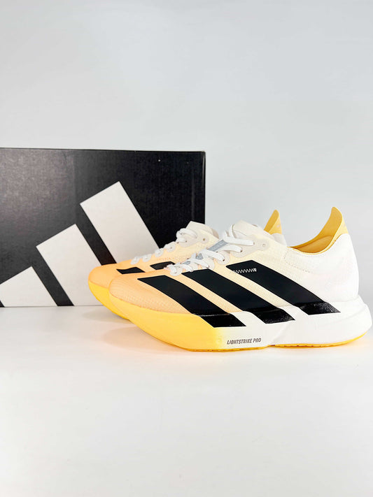 adidas Adizero Adios Pro 4 "White Orange Yellow"-Classic sneakers，Adidas Women's Shoe Sale / Men's Shoe Sale