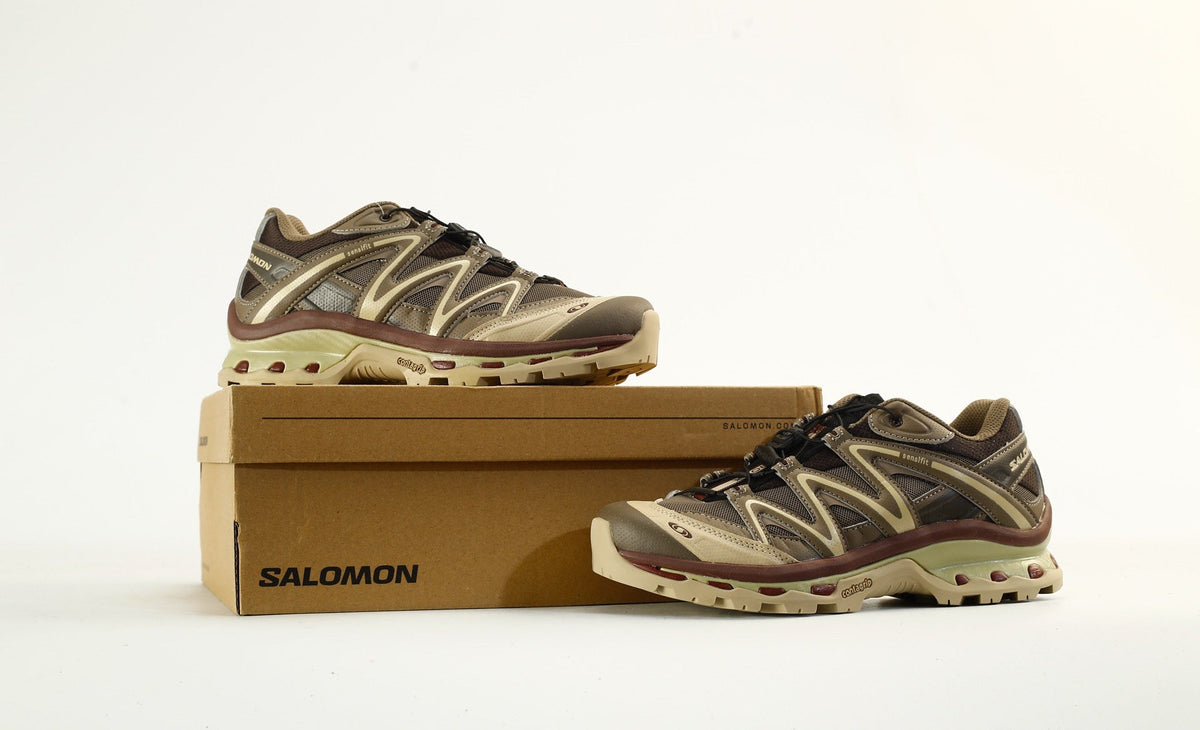 Salomon XT QUEST Trail Hiking Shoes "Brown Khaki"- outdoor hiking shoes/Women's Shoe Sale / Men's Shoe Sale