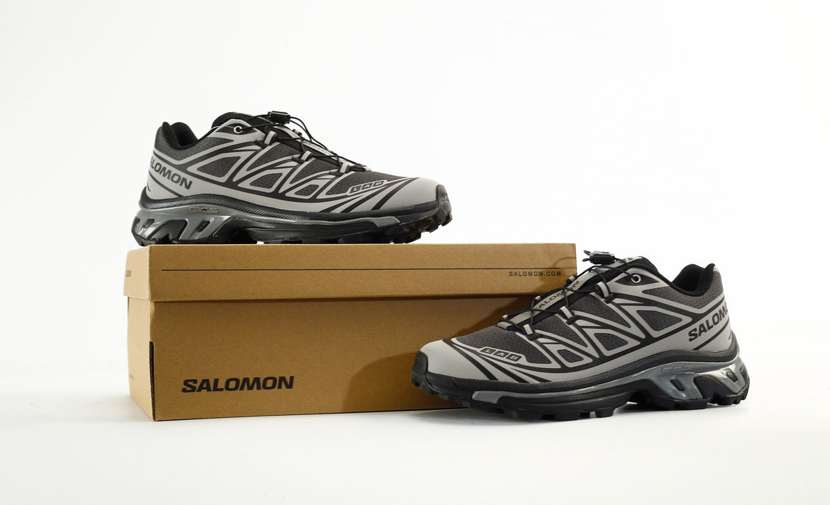 Salomon XT-6 S-LAB Men Women Outdoor Trail Hiking Shoes "Black Grey"